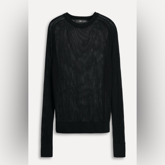 Nwt- zara- OPEN KNIT SWEATER 50TH ANNIVERSARY-Small - Picture 2 of 7